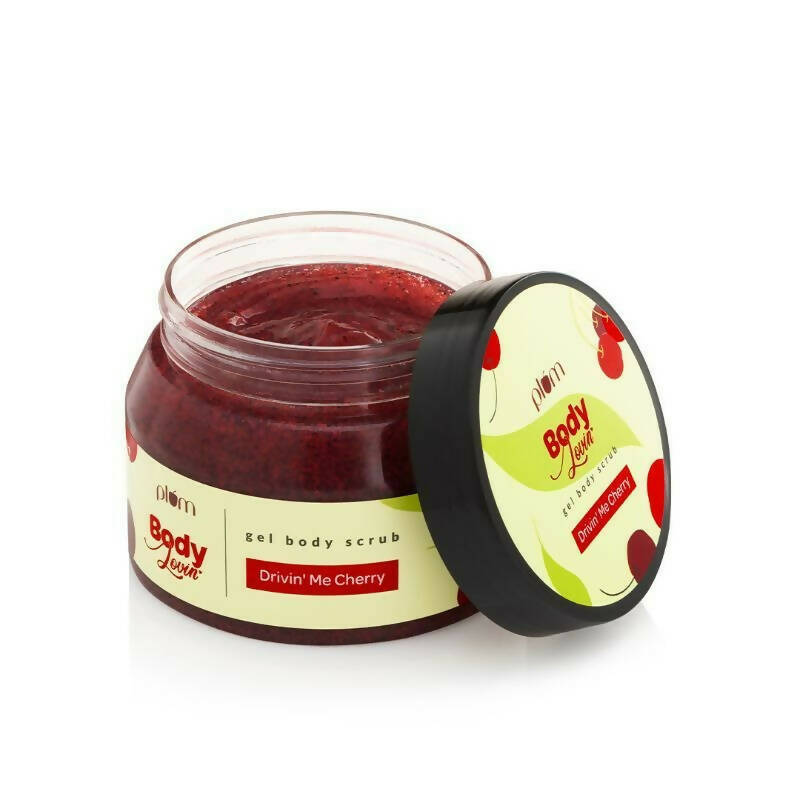 Image 1 of 200 gm / Pack of 1 for the product Plum BodyLovin' Drivin' Me Cherry Gel Body Scrub