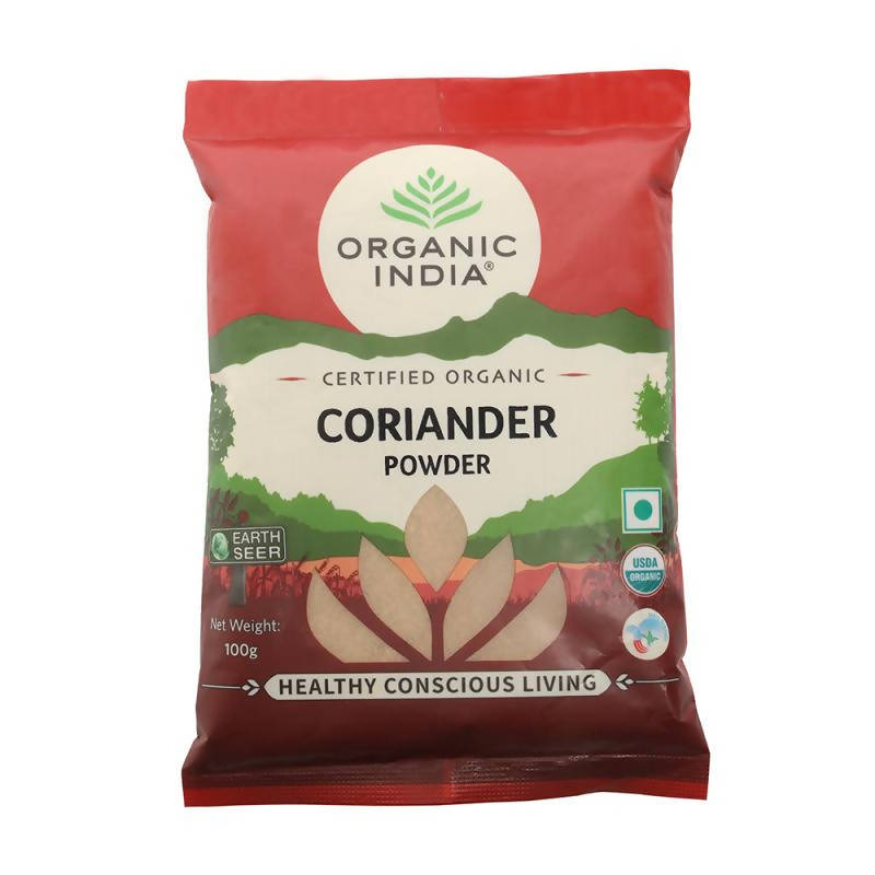 Image 1 of 100 gm for the product Organic India Coriander Powder