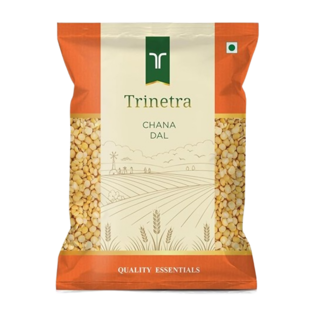 Image 1 of 500 gm / Pack of 1 for the product Trinetra Chana Dal (Split Chickpeas)