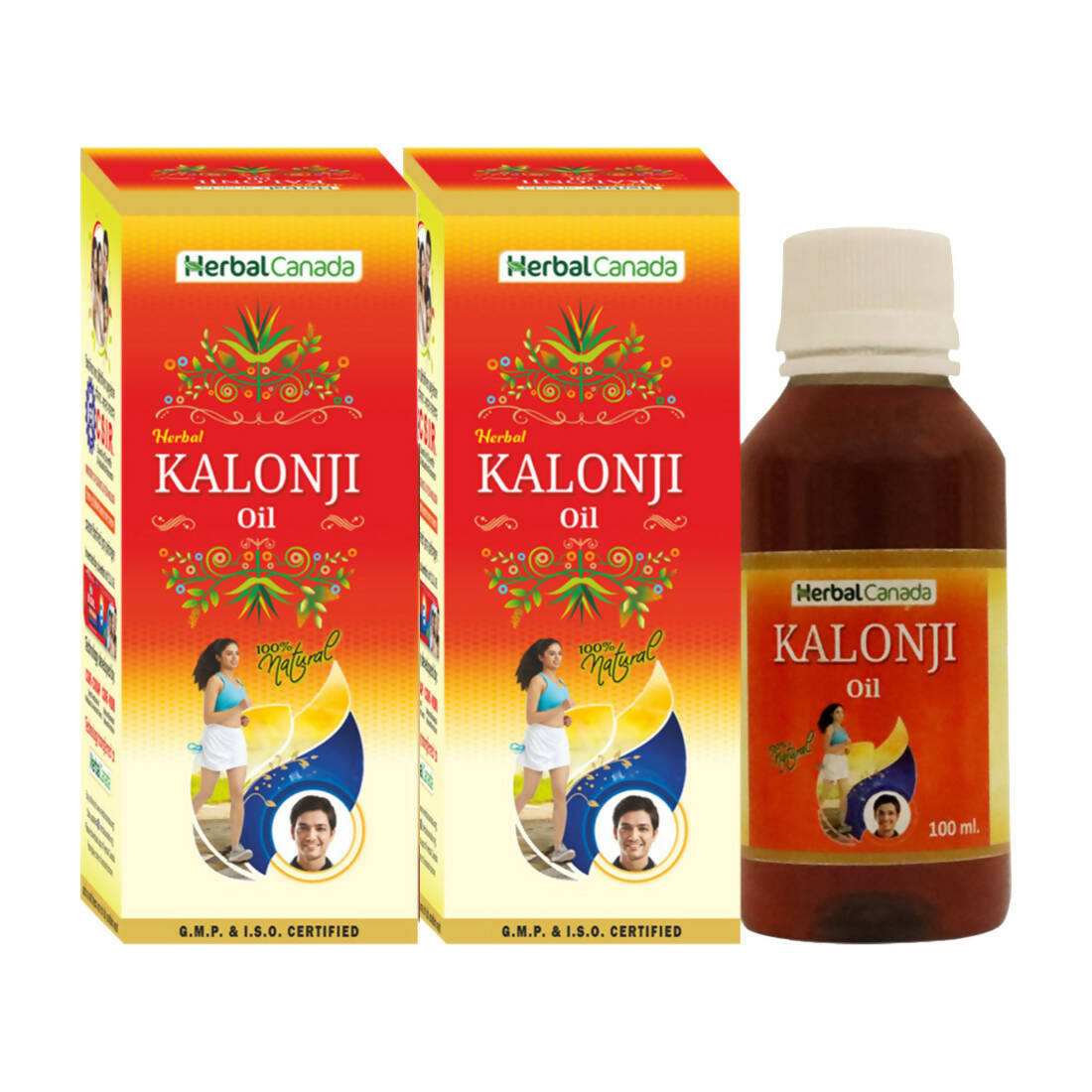 Image 1 of 50 ml / Pack of 2 for the product Herbal Canada Kalonji Oil