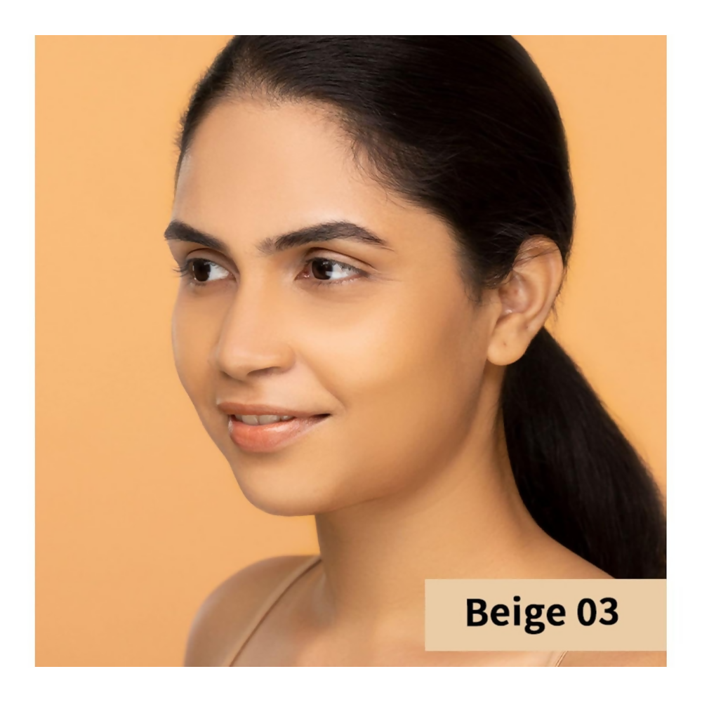 Image 8 of Nykaa All Day Matte Compact Powder- Beige 03