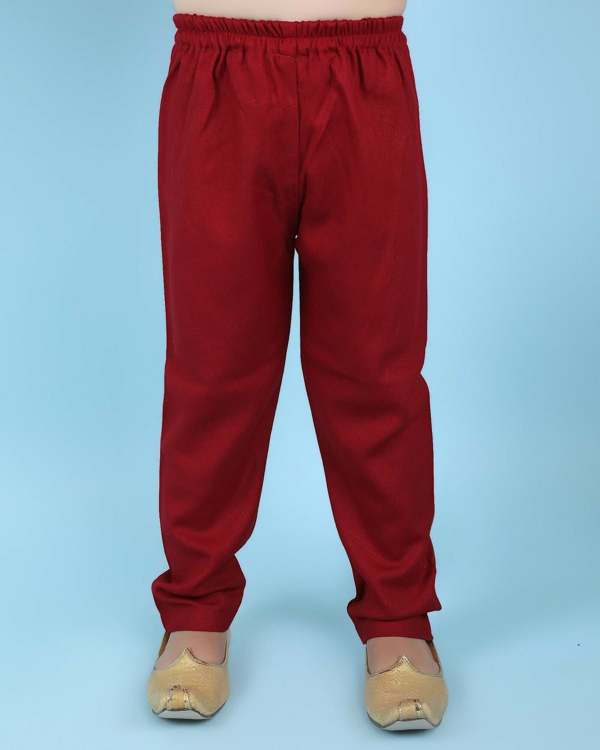 Image 6 of Joban Fashion Kids Island Cotton Full Sleeves Printed Kurta and Pyjama- Maroon