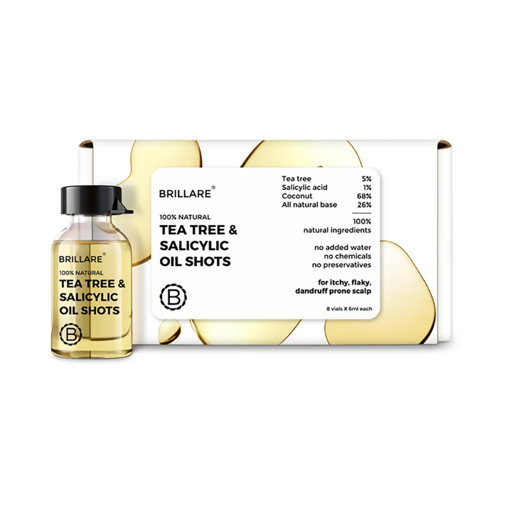 Image 8 of Brillare Tea Tree & Salicylic Oil Shots For Dandruff Control