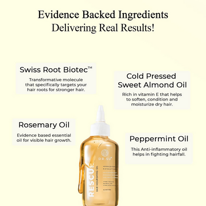 Image 3 of Dr. Su Rescue Hair Nourishing Oil
