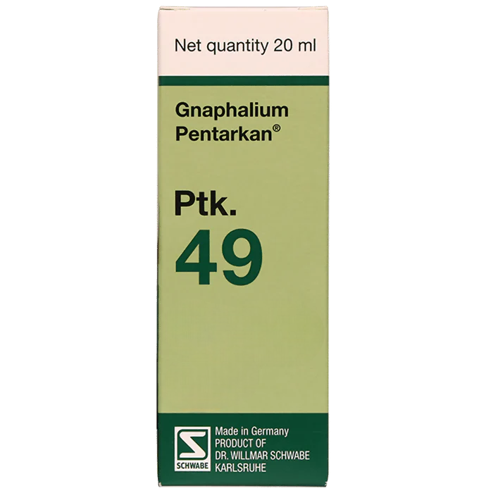 Image 1 of 20 ml for the product Dr. Willmar Schwabe Germany Gnaphalium Pentarkan Ptk. 49 Drops