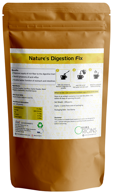 Image 2 of Ayura Origins Nature's Digestion Fix Powder
