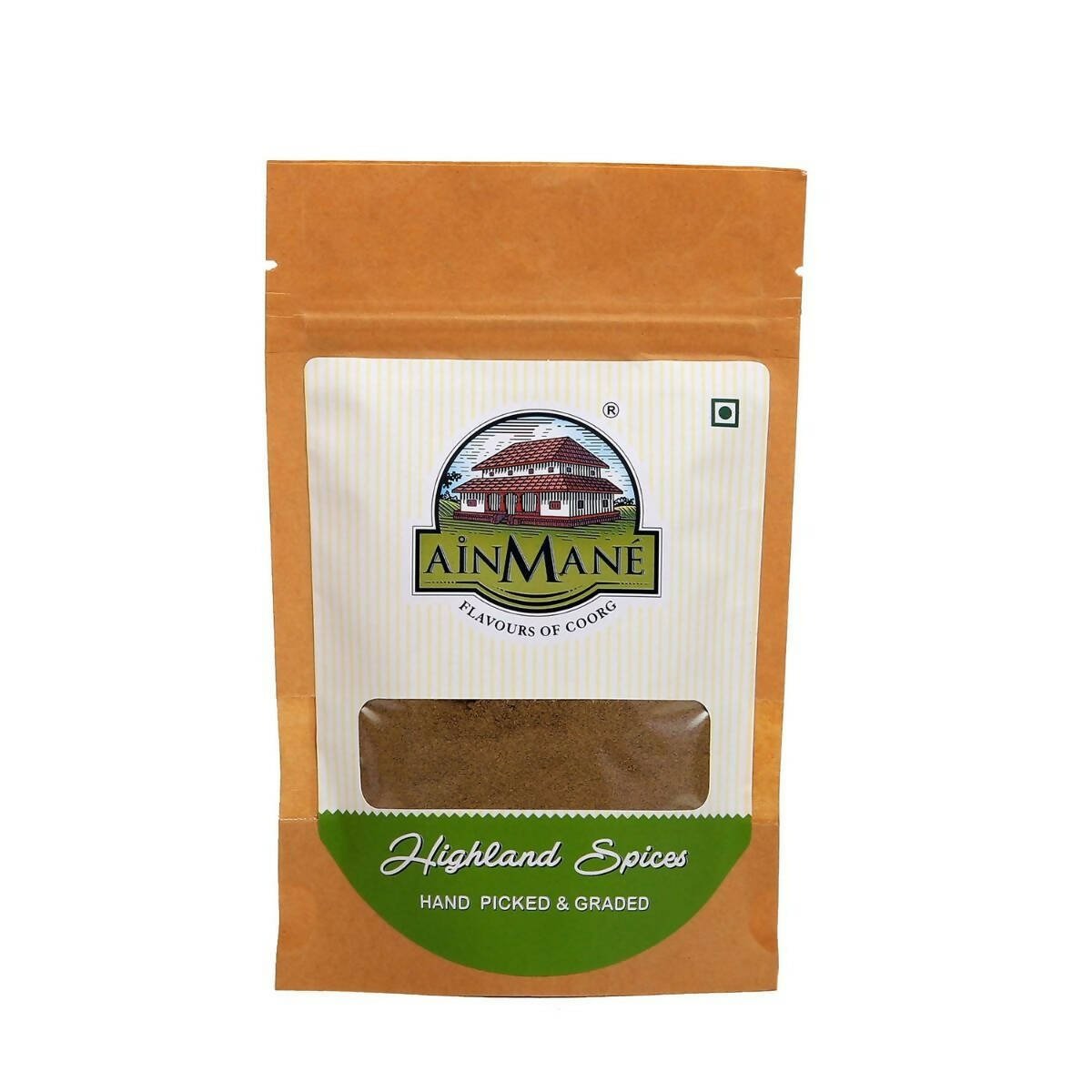 Image 1 of 100 gm / Pack of 1 for the product Ainmane Black Pepper Powder