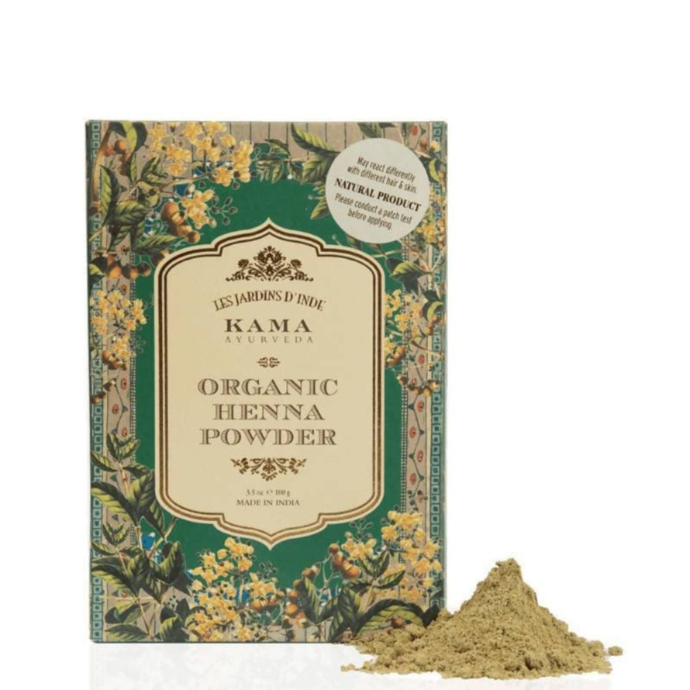 Image 1 of 100 gm for the product Kama Ayurveda Organic Henna Powder 100gm