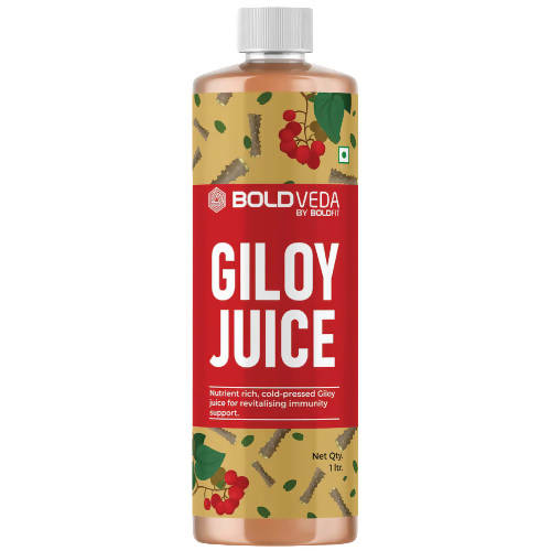 Image 1 of 1 L for the product Boldveda Cold Pressed Giloy Juice