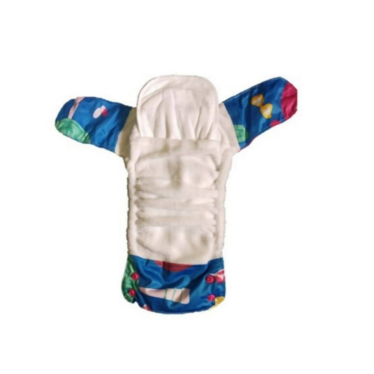 Image 5 of Kindermum Nano Pro Aio Cloth Diaper ( With 2 Organic Inserts And Power Booster)-Random Jungle For Kids