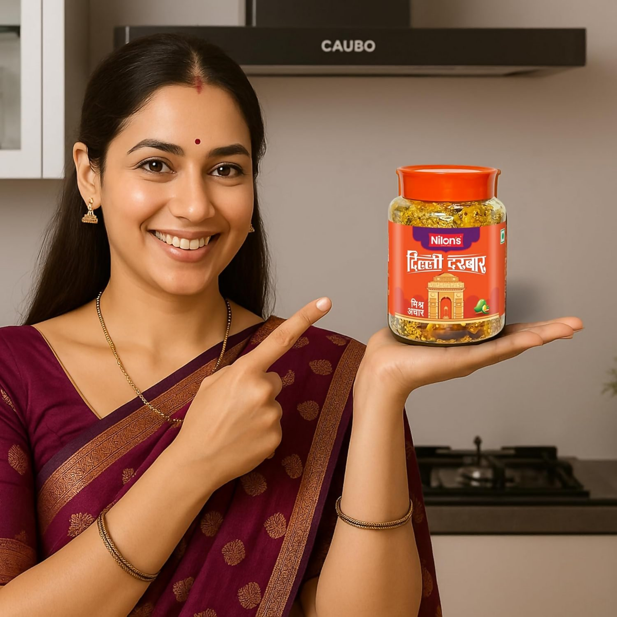 Image 2 of Nilon's Delhi Darbar Mixed Pickle