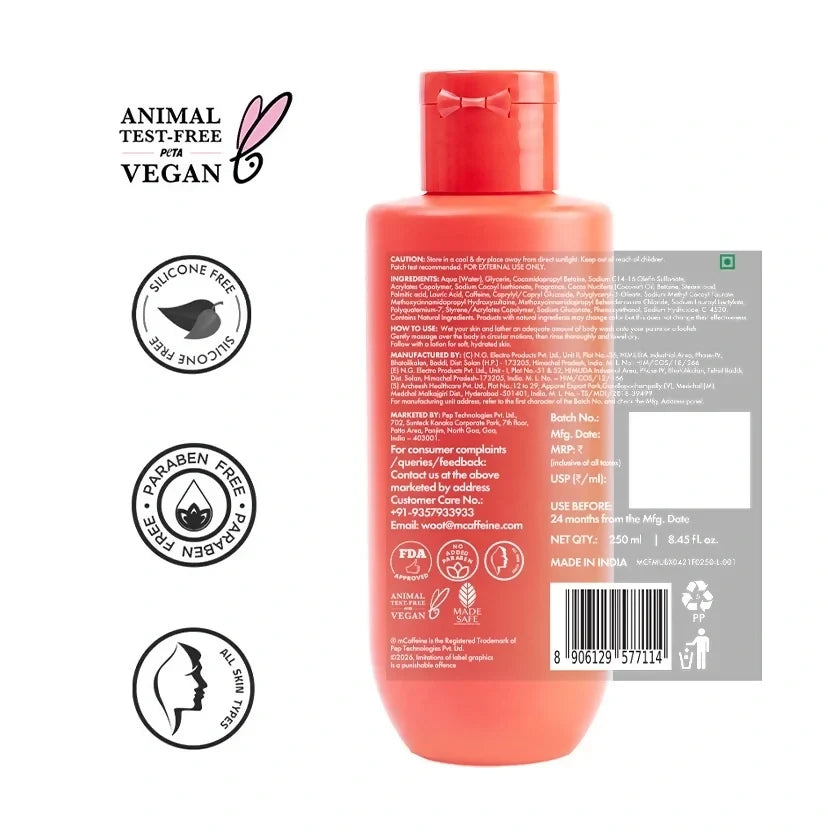 Image 2 of mCaffeine Lipid Rich Care Sage Wood Perfume Body Wash