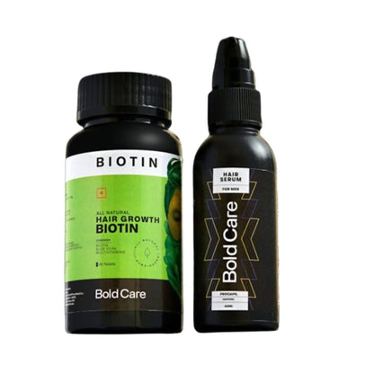 Image 1 of Bold Care Procapil Hair Serum + Biotin Supplements Combo