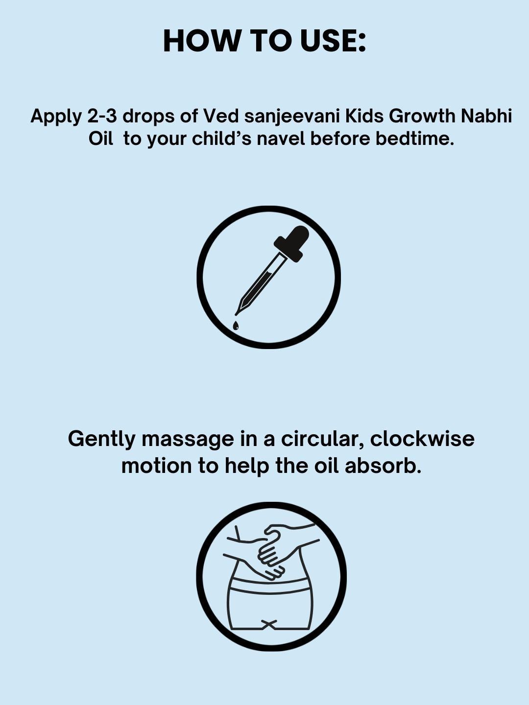 Image 6 of Ved Sanjeevani Kids Nabhi Oil