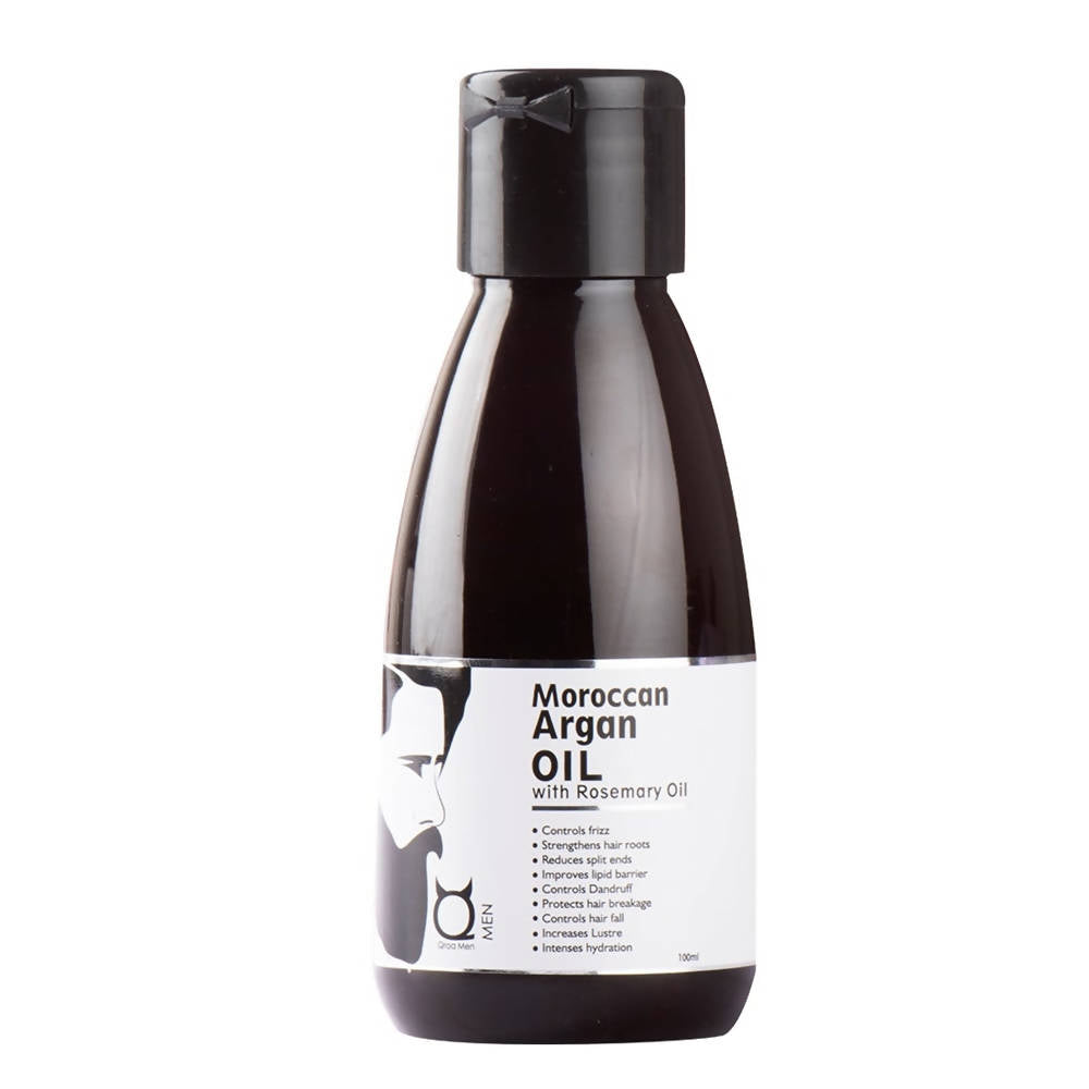 Image 1 of 100 ml for the product Qraa Men Moroccan Argan Oil with Rosemary Oil
