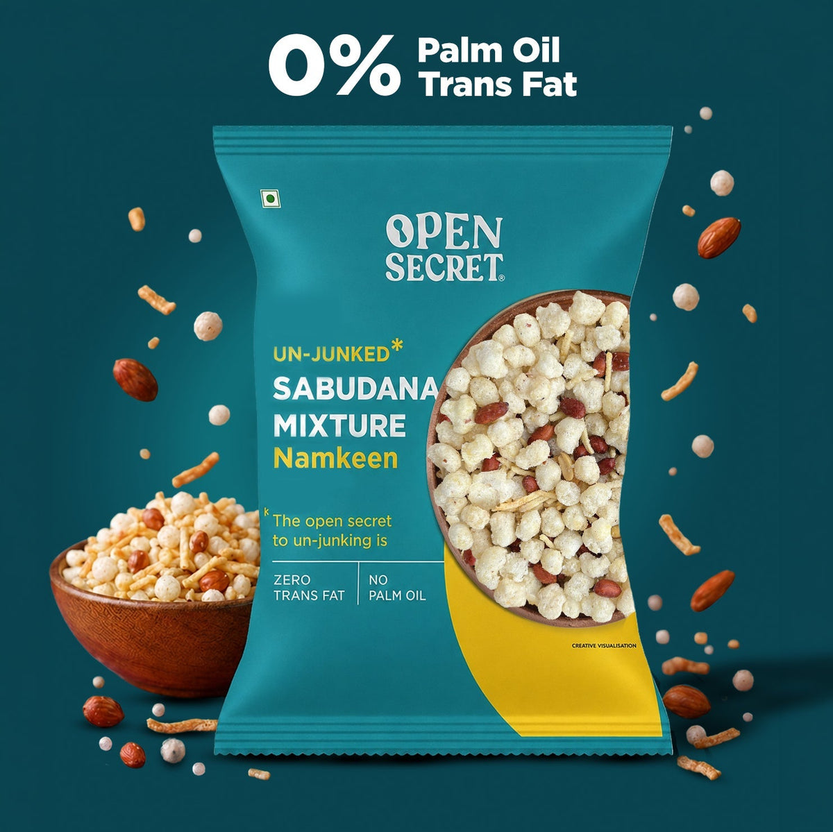 Image 2 of Open Secret Unjunked Sabudana Namkeen