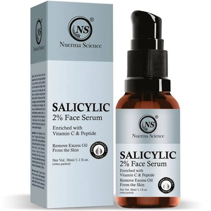 Image 1 of 15 ml for the product Nuerma Science Salicylic Acid Face Serum | Clear, Radiant Skin