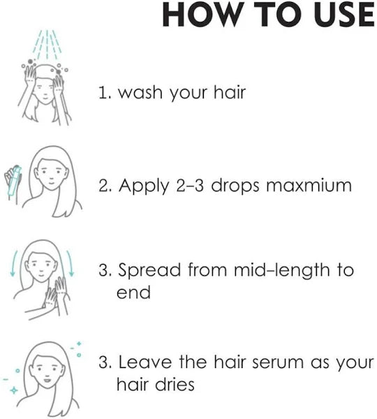 Image 3 of Nuerma Science Total Repair Hair Serum for Instant Smoothing & Nourishing