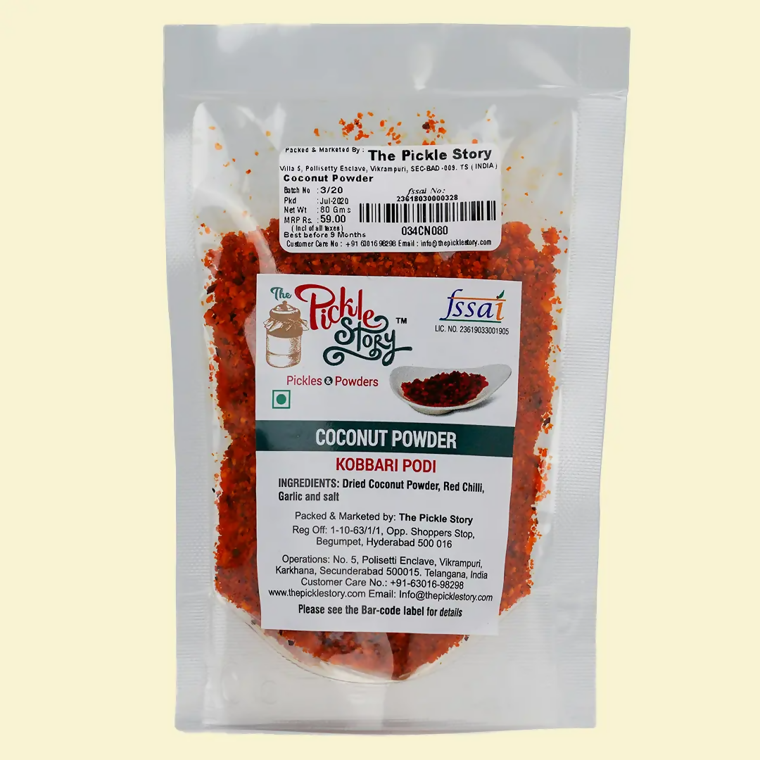 Image 1 of 80 gm / Pack of 1 for the product The Pickle Story Coconut Powder