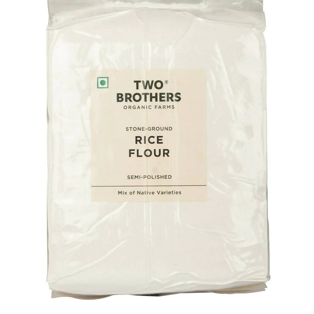 Image 1 of 1 kg / Pack of 1 for the product Two Brothers Organic Farms Rice Flour-Semi Polished