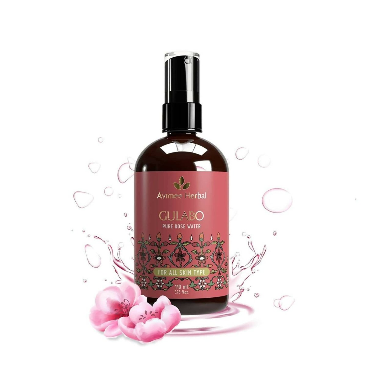 Image 1 of Avimee Herbal Gulabo Pure Rose Water Cleansing & Toning