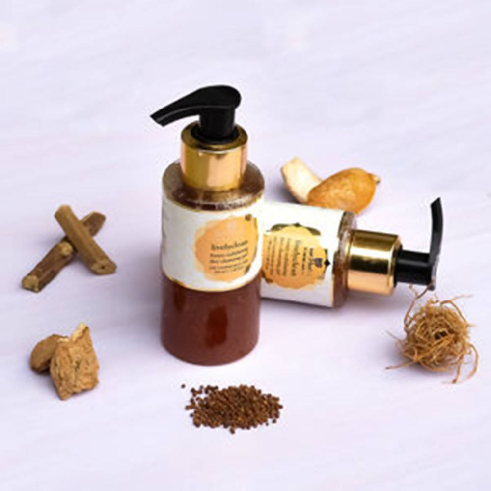 Image 2 of Just Herbs Livelyclean Honey Exfoliating Face Cleansing Gel