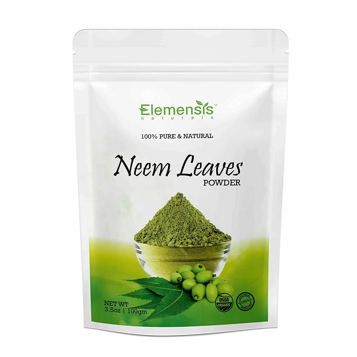 Image 1 of Elemensis Naturals Neem Leaves Powder