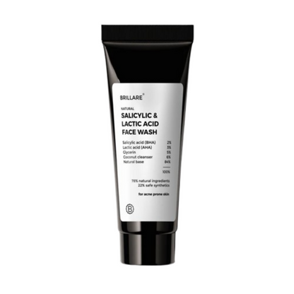 Image 1 of 20 ml / Pack of 1 for the product Brillare Mini Salicylic and Lactic Acid Face Wash