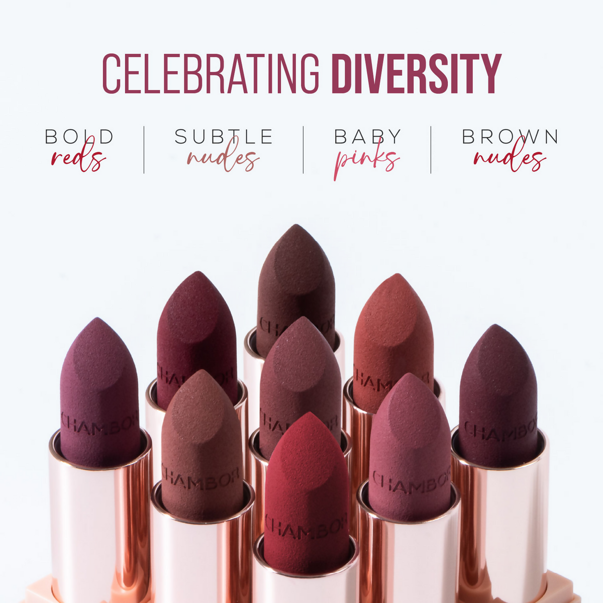 Image 5 of Chambor Colour Studio Les Universelles Matte Lipstick - Muse