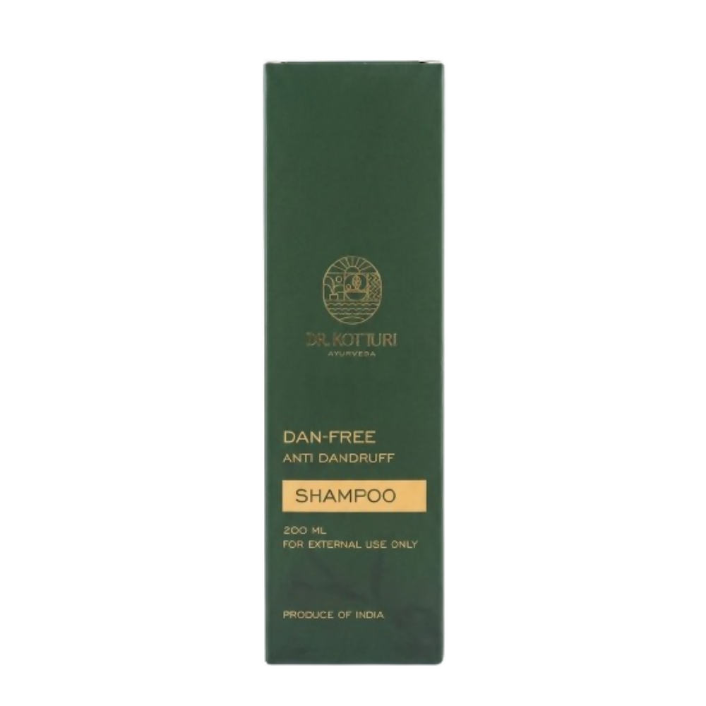 Image 1 of 200 ml / Pack of 1 for the product Dr. Kotturi Ayurveda Dan-Free Hair Shampoo