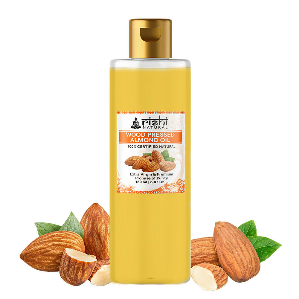 Image 1 of Rishi Natural Almond Oil Wood Pressed Skin And Hair