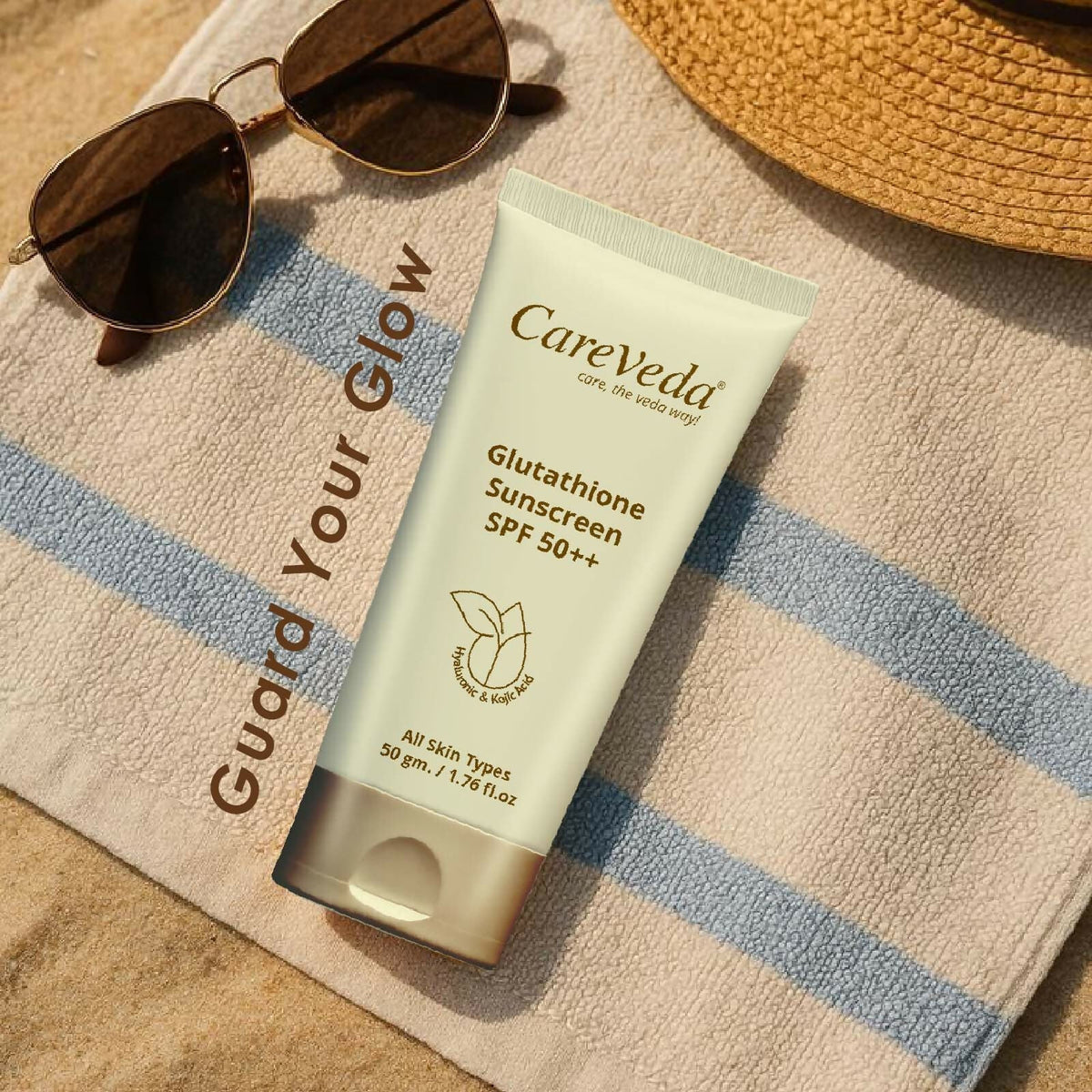 Image 9 of CareVeda Glutathione Sunscreen SPF 50++