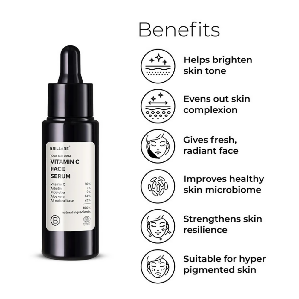 Image 7 of Brillare 10% Vitamin C Face Serum & Vitamin C Powder Face Wash
