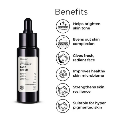 Image 7 of Brillare 10% Vitamin C Face Serum & Vitamin C Powder Face Wash