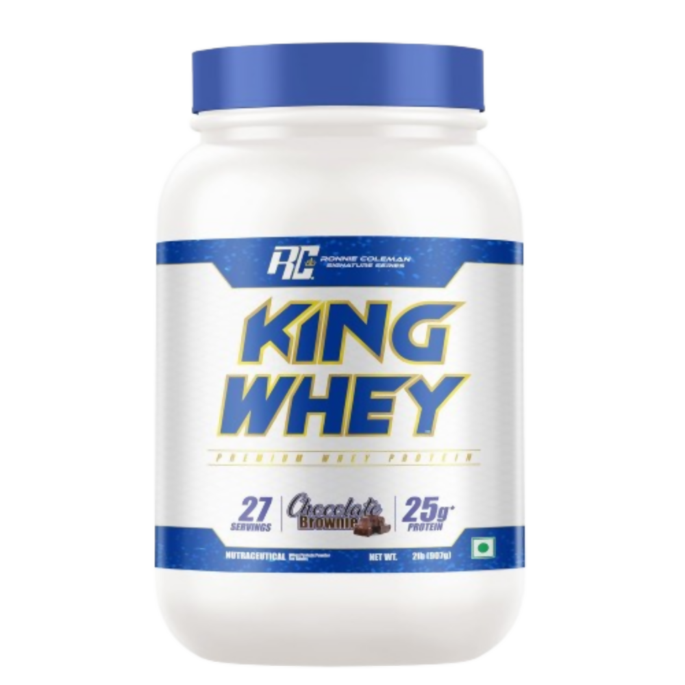 Image 1 of 907 gm for the product Ronnie Coleman Signature Series King Whey Protein-Chocolate Brownie