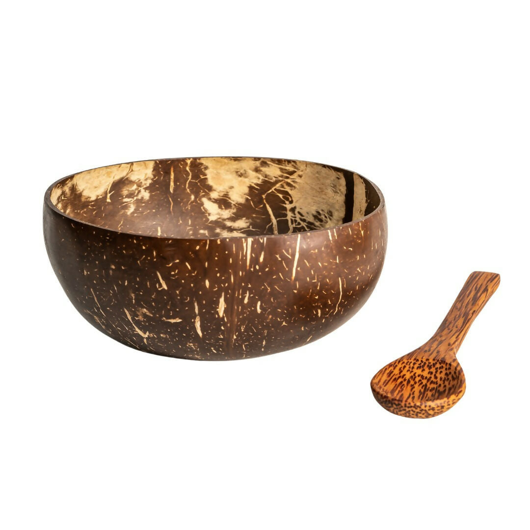 Image 2 of Thenga Artisan Coconut Bowl with Spoon