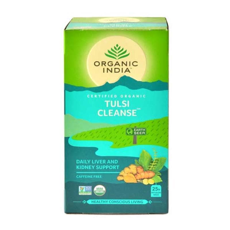 Image 1 of Pack of 1 for the product Organic India Tulsi Cleanse 25 Tea Bags