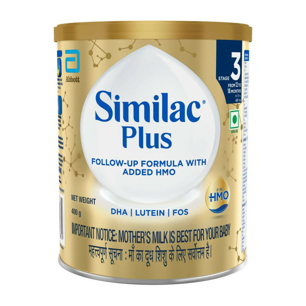 Image 1 of 400 gm for the product Similac Plus Follow-Up Formula Stage 3 Powder