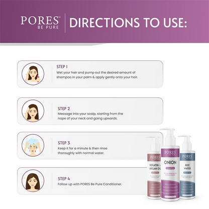 Image 4 of Pores Be Pure Onion Shampoo