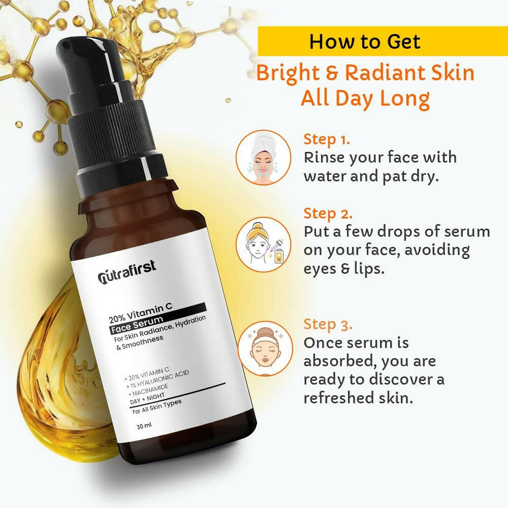 Image 4 of Nutrafirst 20% Vitamin C Face Serum