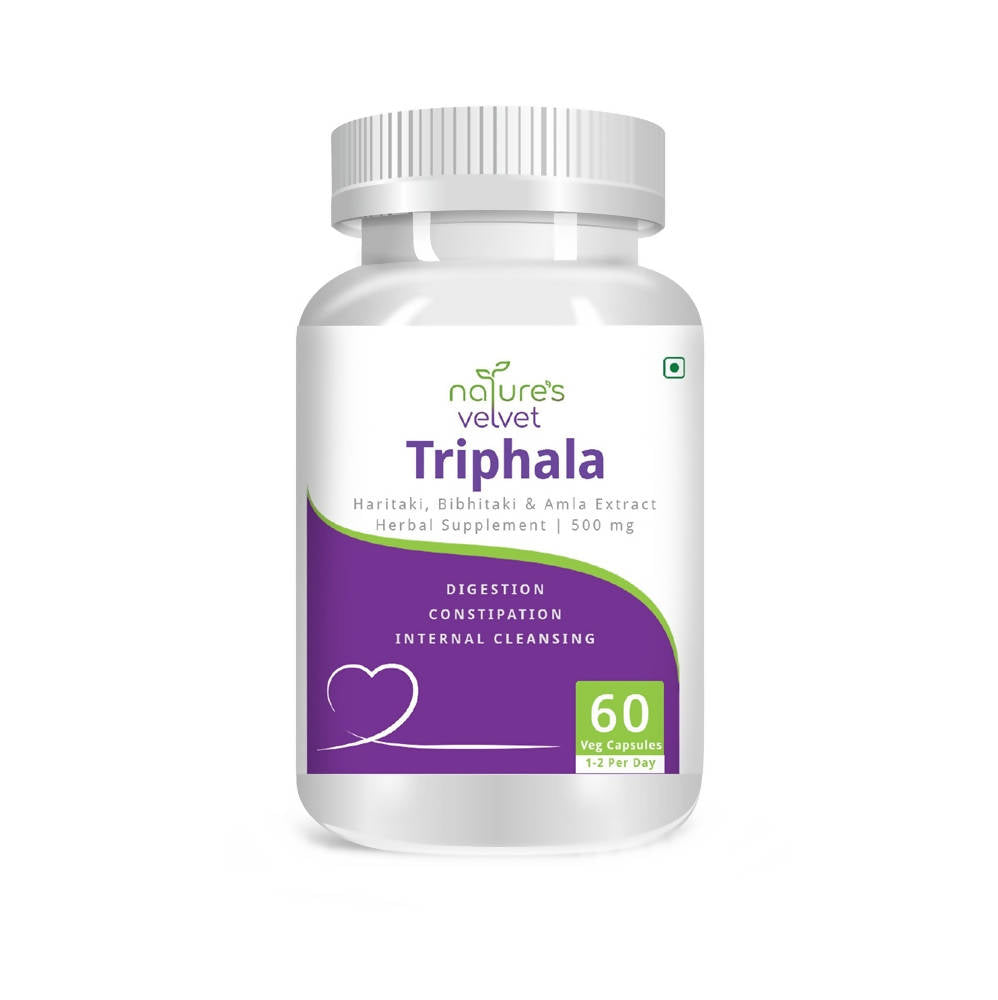 Image 1 of 60 Capsules for the product Nature's Velvet Triphala Capsules