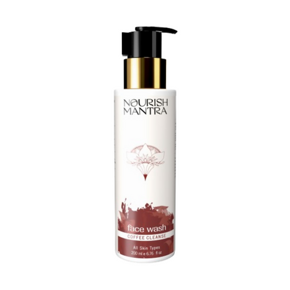 Image 1 of Nourish Mantra Coffee Cleanse Face Wash with Coffee Niacinamide, & Aloe Vera
