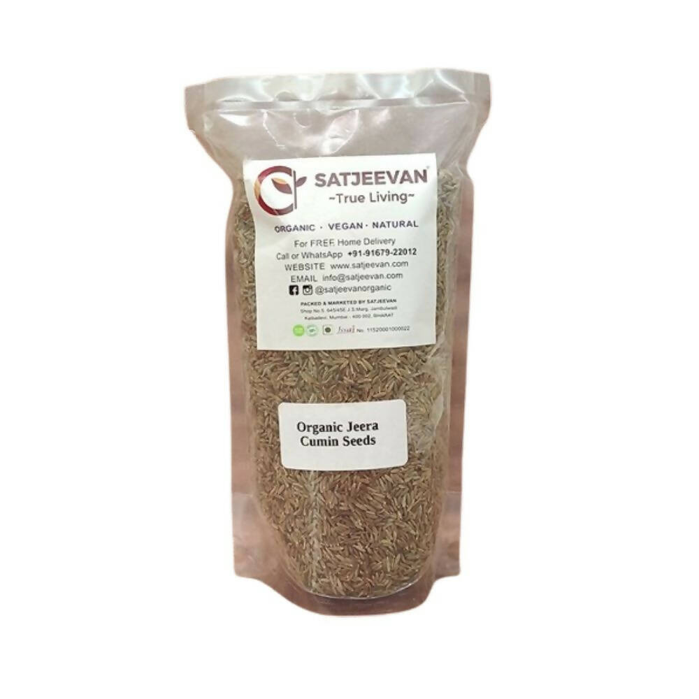Image 1 of Satjeevan Organic Jeera Cumin Seeds