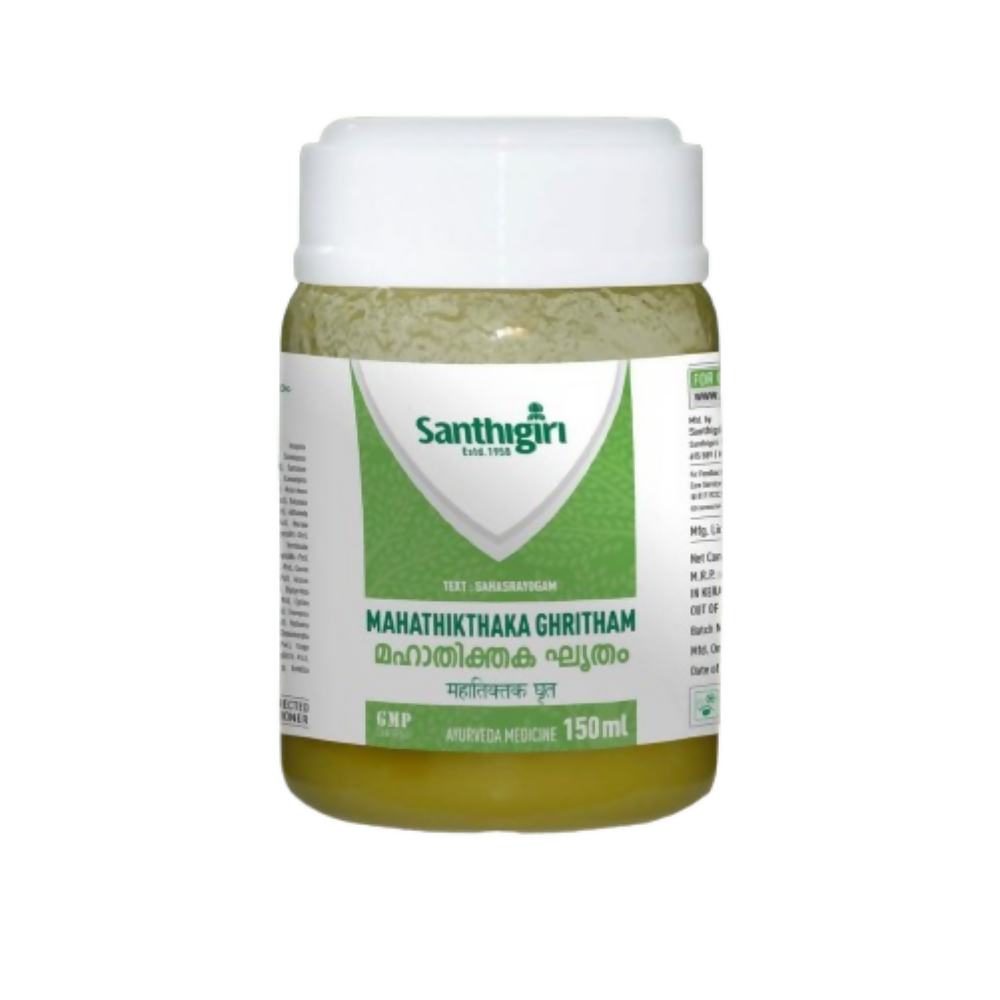 Image 1 of 150 ml for the product Santhigiri Mahathikthaka Ghritham