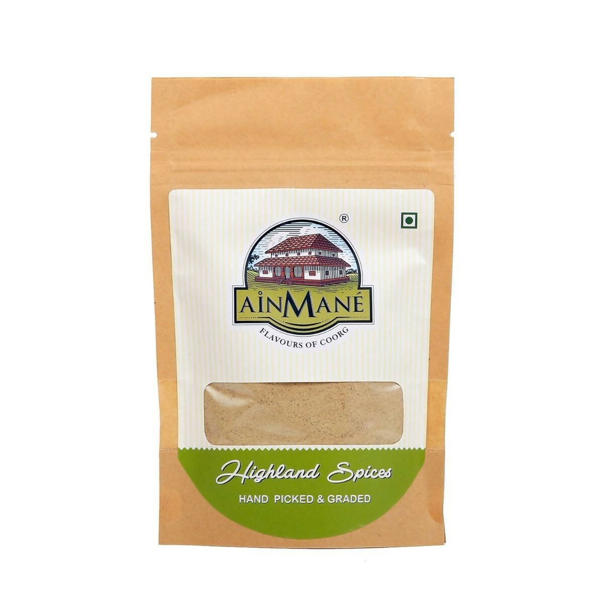 Image 1 of 100 gm / Pack of 1 for the product Ainmane White Pepper Powder