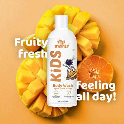 Image 3 of Tiny Mighty Kids Body Wash, Body Foam Wash, Body Lotion, Shampoo & Hair Oil Combo