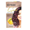 Image 1 of Streax Gel No Ammonia 100% Grey Coverage Hair Color - Burgundy