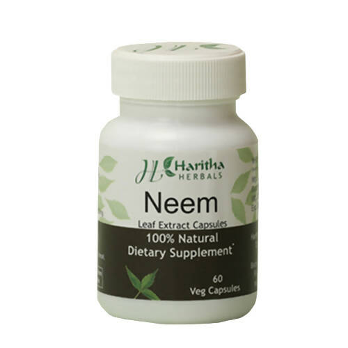 Image 1 of 60 caps for the product Haritha Herbals Neem Capsules