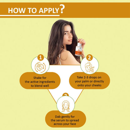 Image 3 of 7 Days Vitamin C-Advance Radiance Booster Skin Brightening Face Glowing Serum