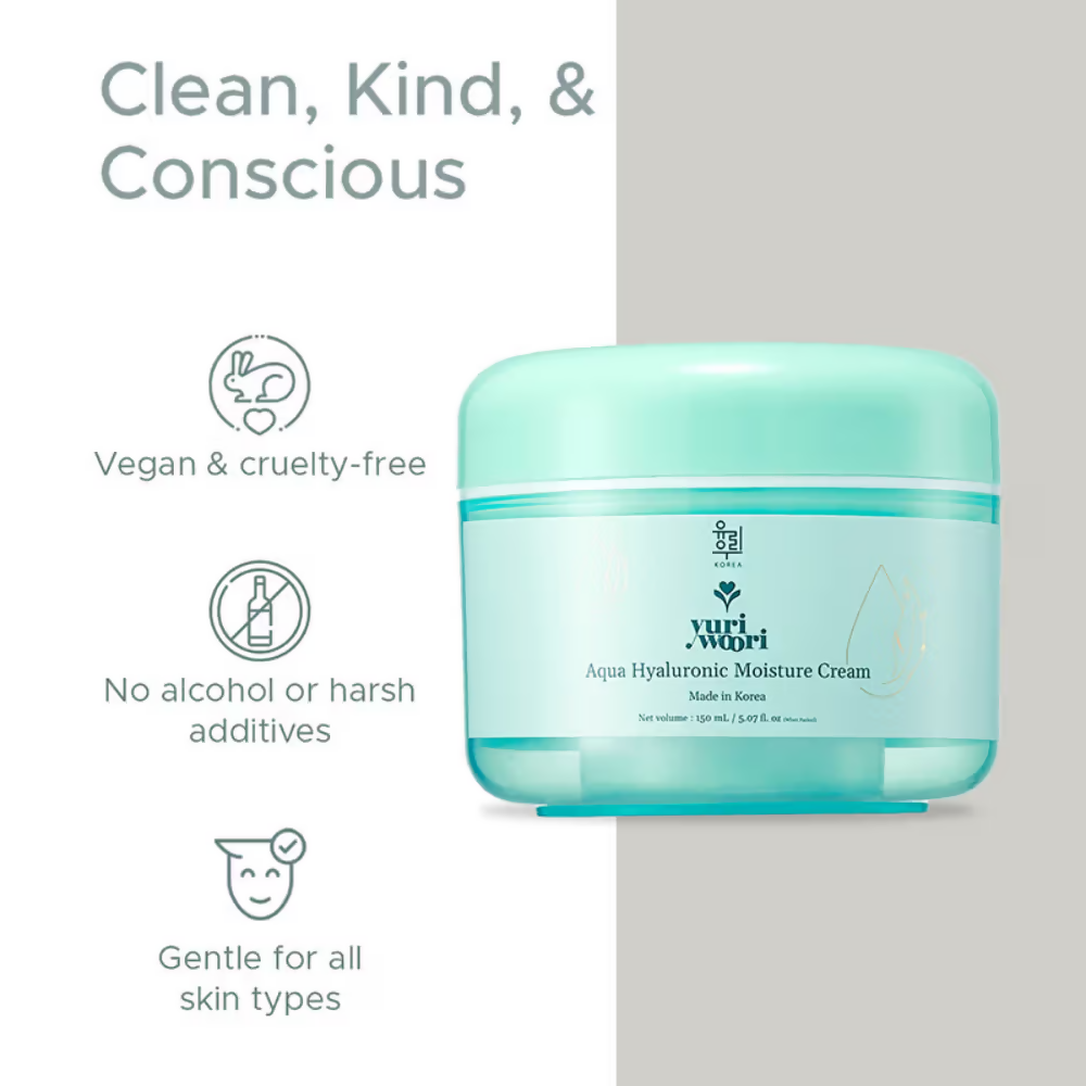 Image 6 of Yuri Woori Aqua Hyaluronic Moisture Cream